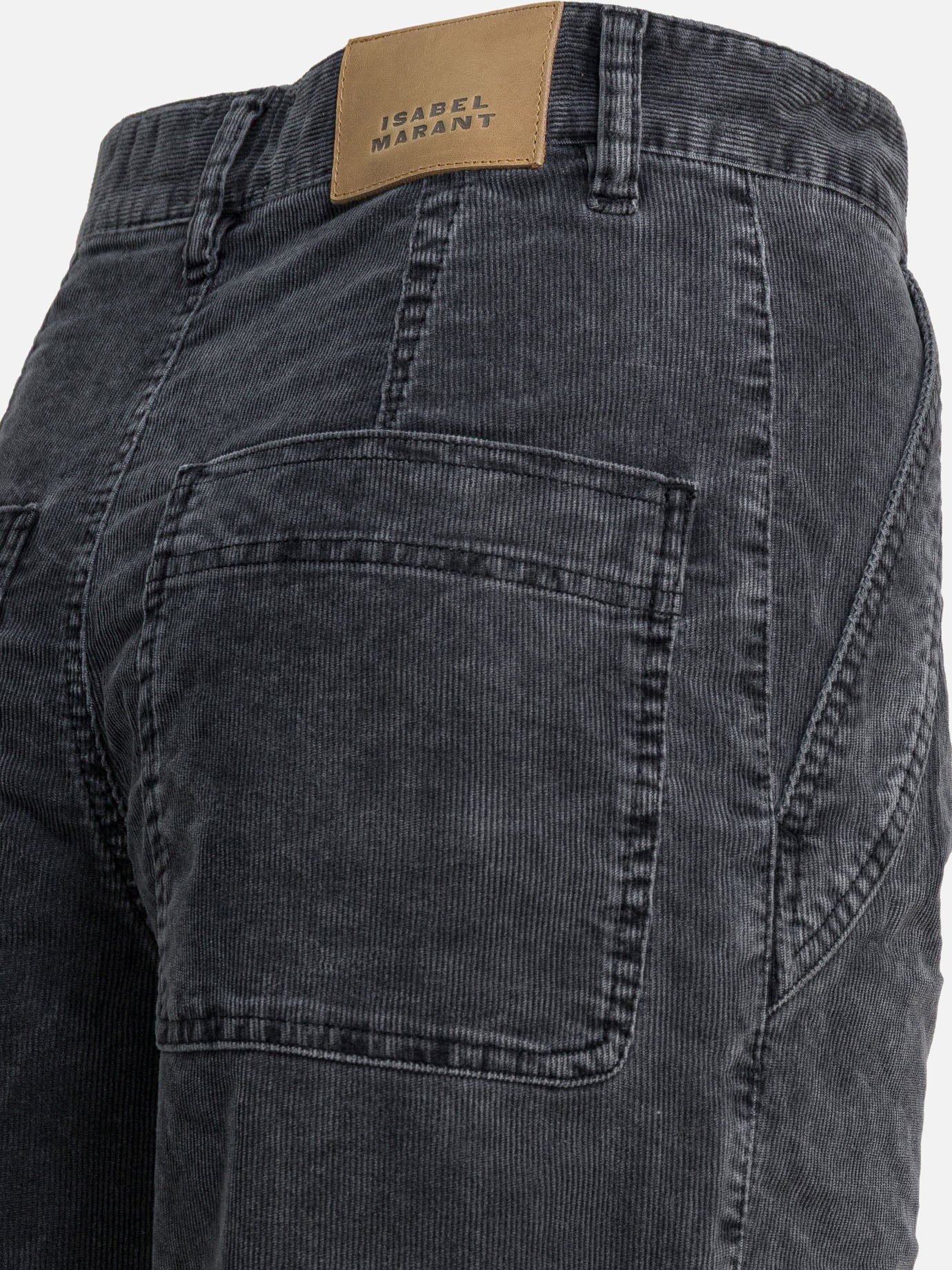 Pantaloni casual Solid colour Nero - Marant Étoile Donna | PDP | VIETTI Online Store | Zoom-Modal_4