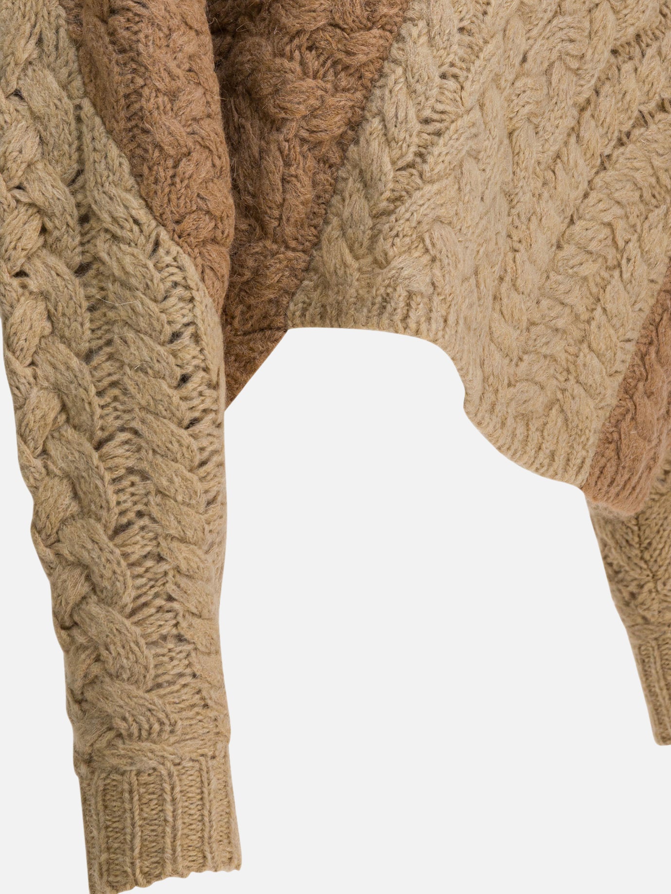 Crewneck sweaters Textured knit Beige - Marant Étoile Women | PDP | VIETTI Online Store | Zoom-Modal_4