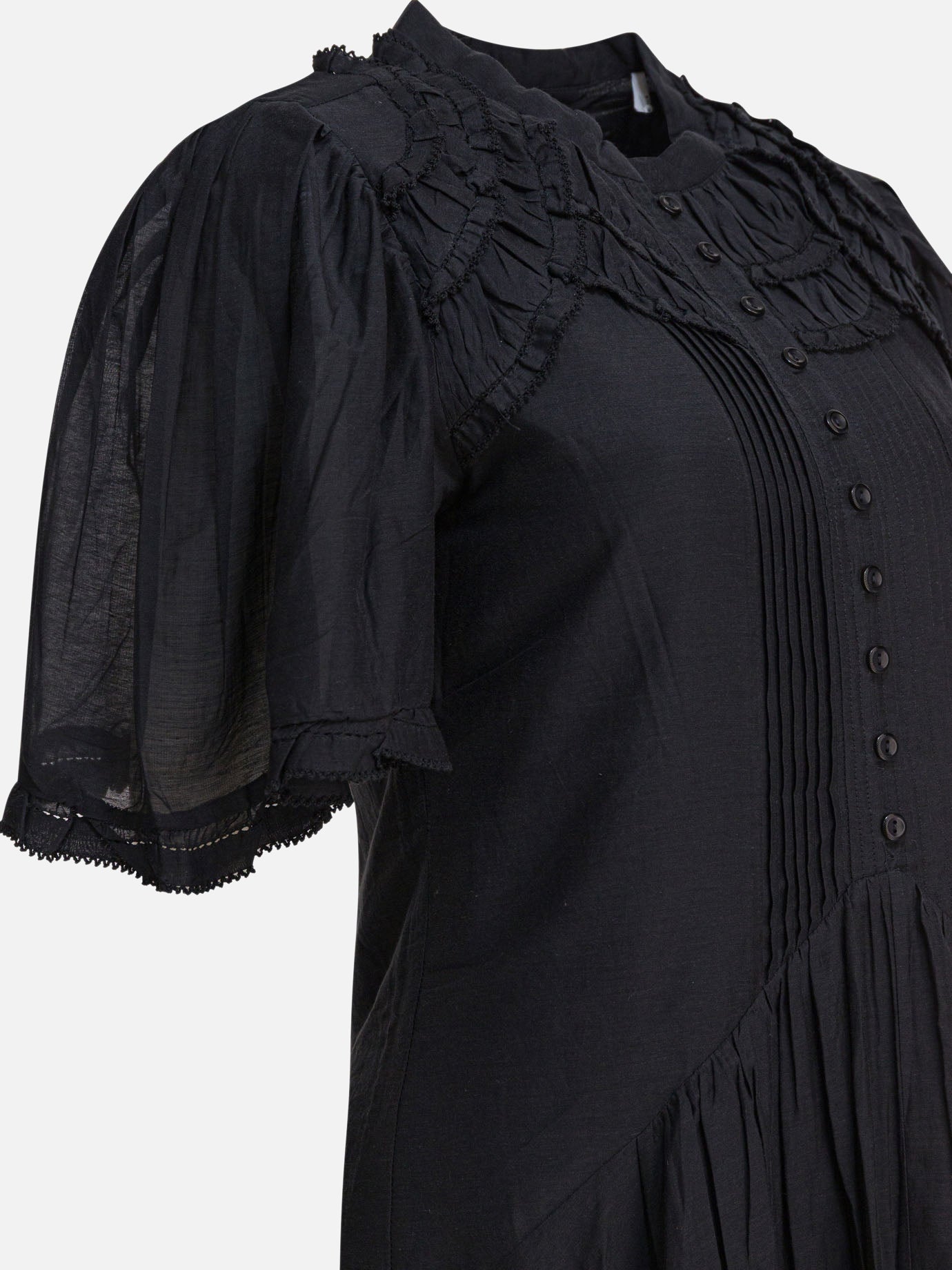 Mini dresses Solid colour Black - Marant Étoile Women | PDP | VIETTI Online Store | Zoom-Modal_4