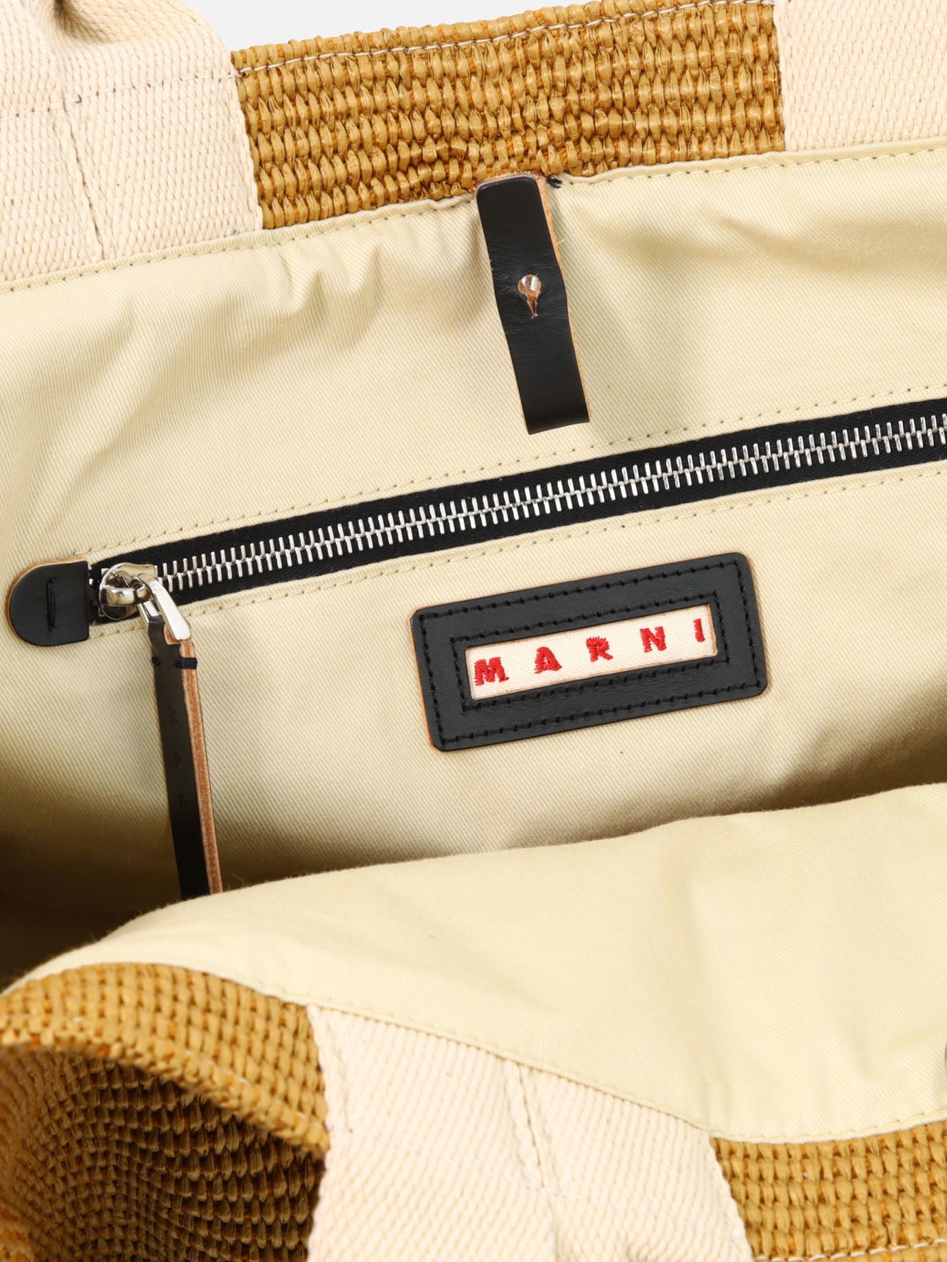 Large bags 52% cotton 48% polyamide Beige - Marni Women | PDP | VIETTI Online Store | Zoom-Modal_5