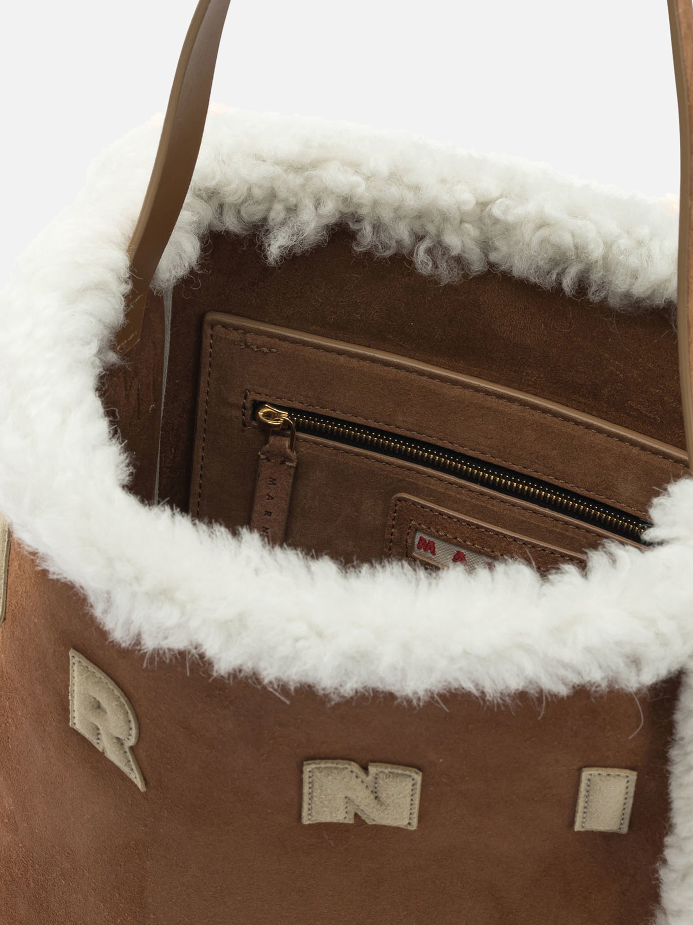 Small bags 100% calf leather Brown - Marni Women | PDP | VIETTI Online Store | Zoom-Modal_5