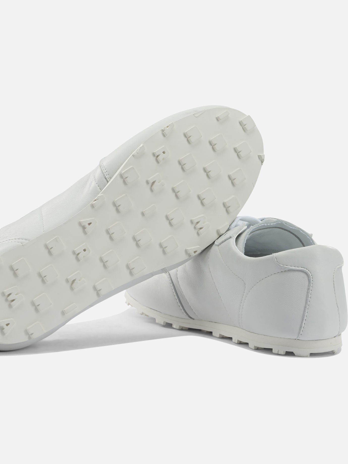 Sneaker basse 100% leather - 100% rubber Bianco - Marni Donna | PDP | VIETTI Online Store | Zoom-Modal_5