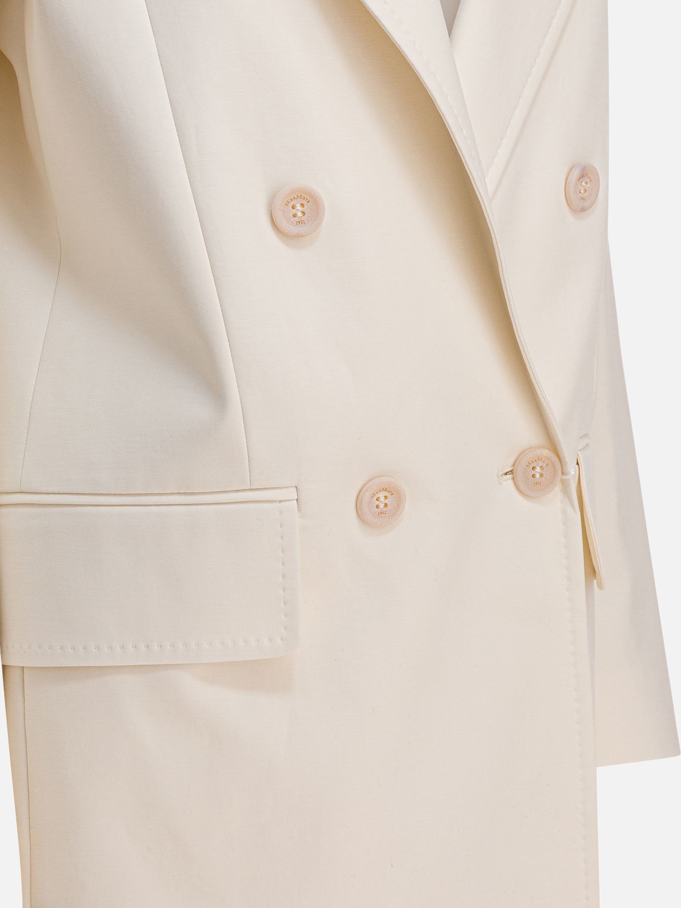 Blazers Solid colour White - Max Mara Women | PDP | VIETTI Online Store | Zoom-Modal_4