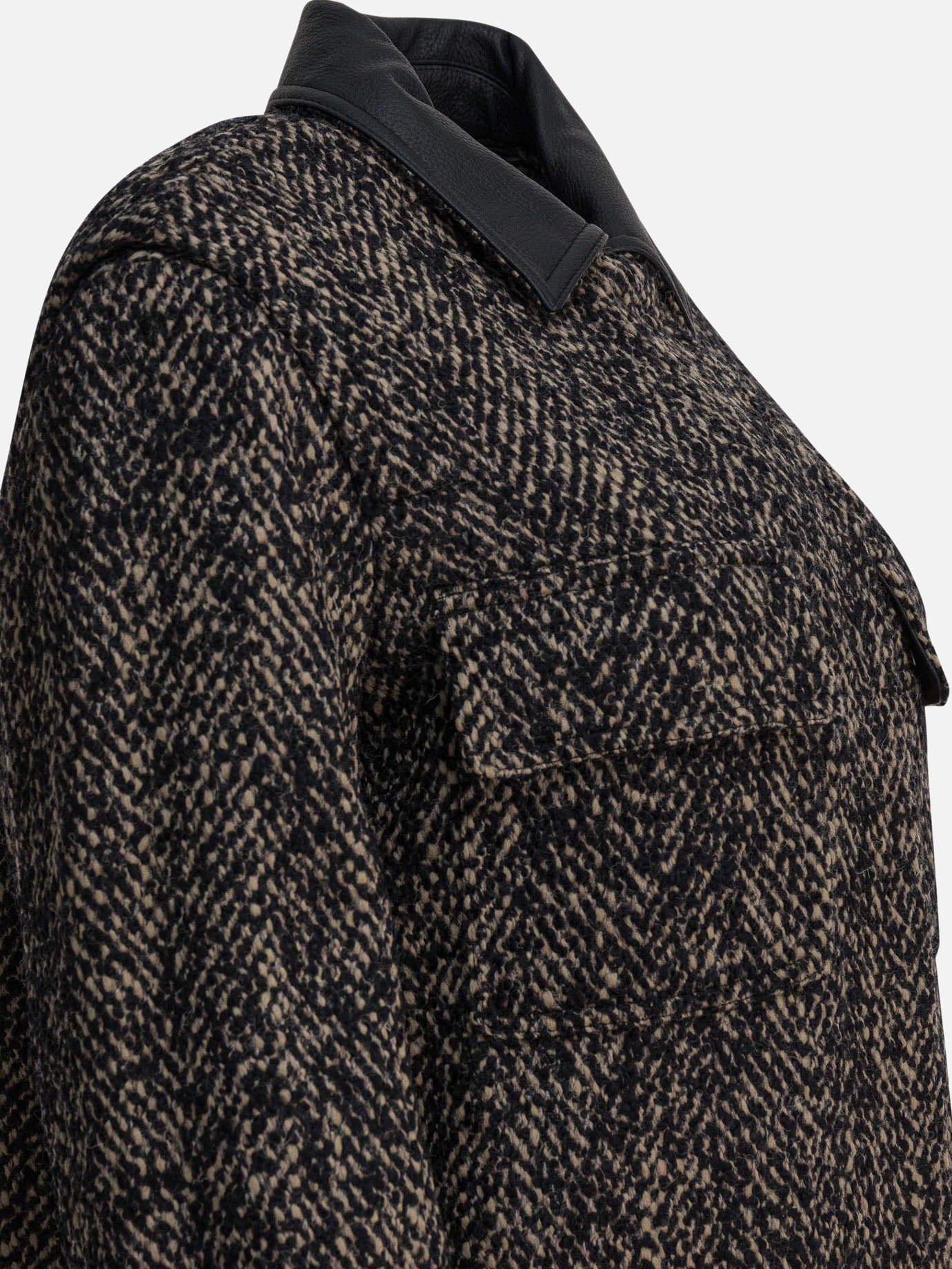 Short coats Tweed Brown - Max Mara Women | PDP | VIETTI Online Store | Zoom-Modal_4