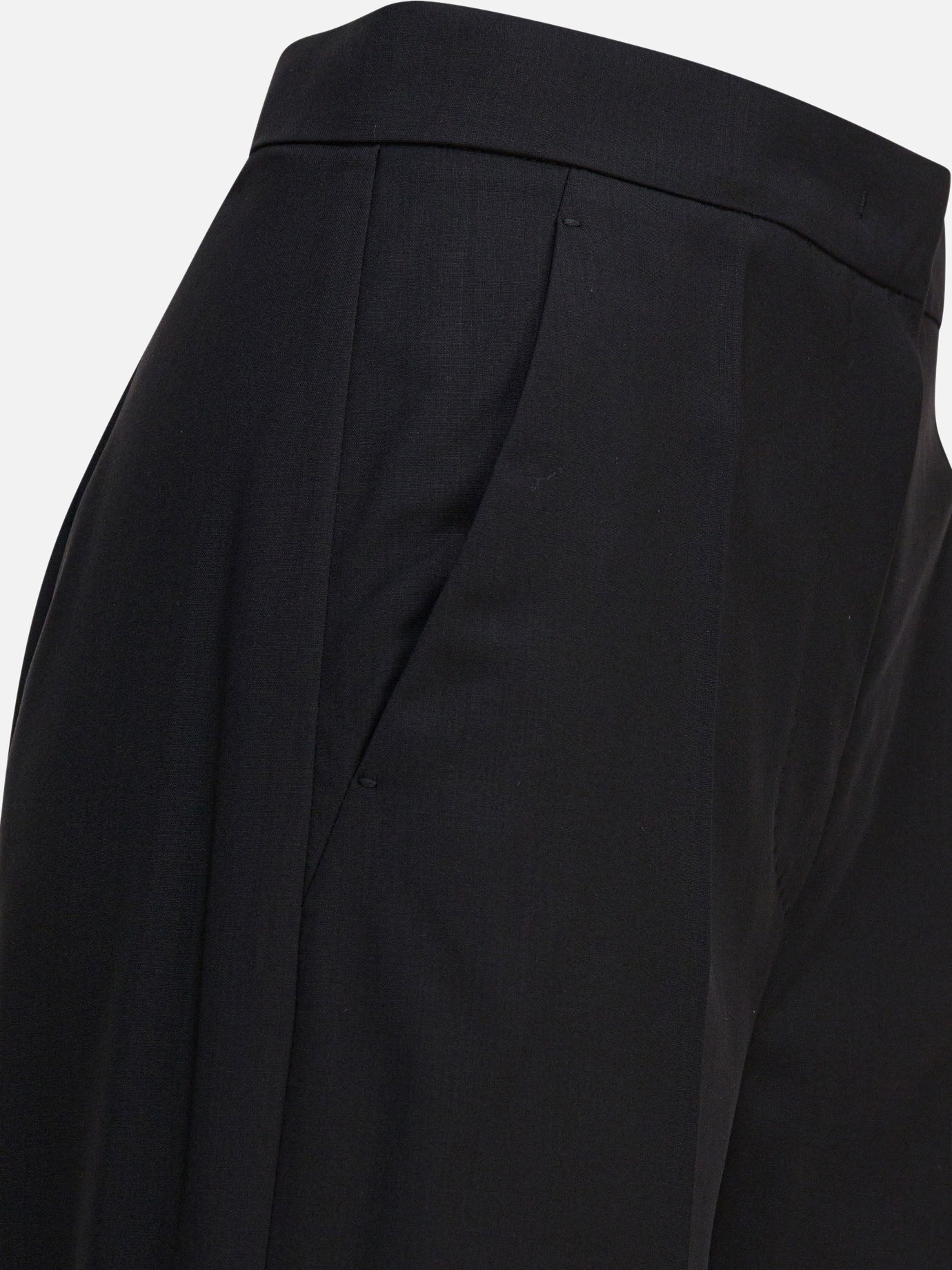 Leisure trousers Solid colour Black - Max Mara Women | PDP | VIETTI Online Store | Zoom-Modal_4