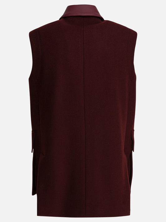 Vest jackets Solid colour Red - Max Mara Women | PLP | VIETTI Online Store | 2
