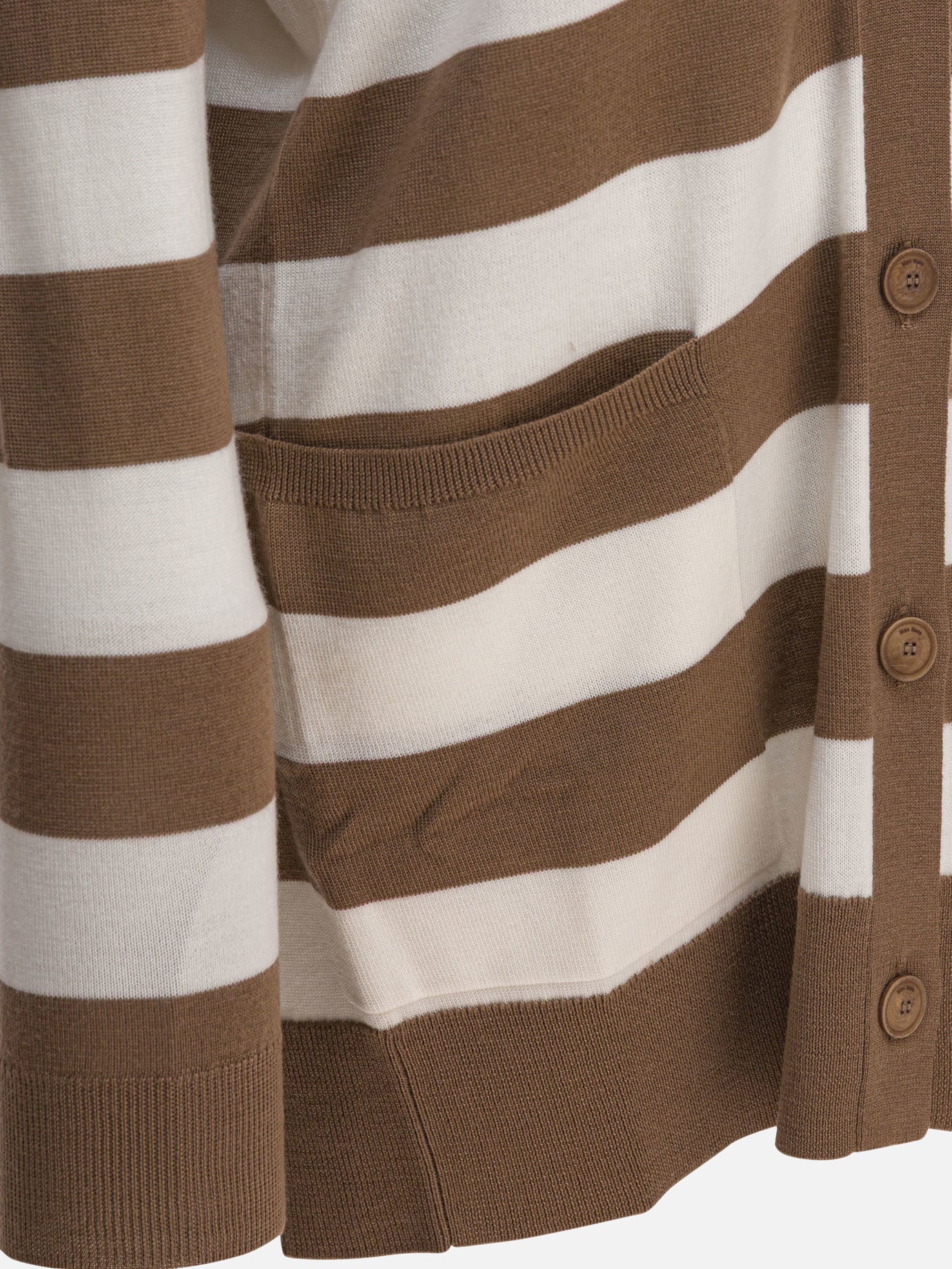Cardigans Striped Brown - Max Mara Women | PDP | VIETTI Online Store | Zoom-Modal_4
