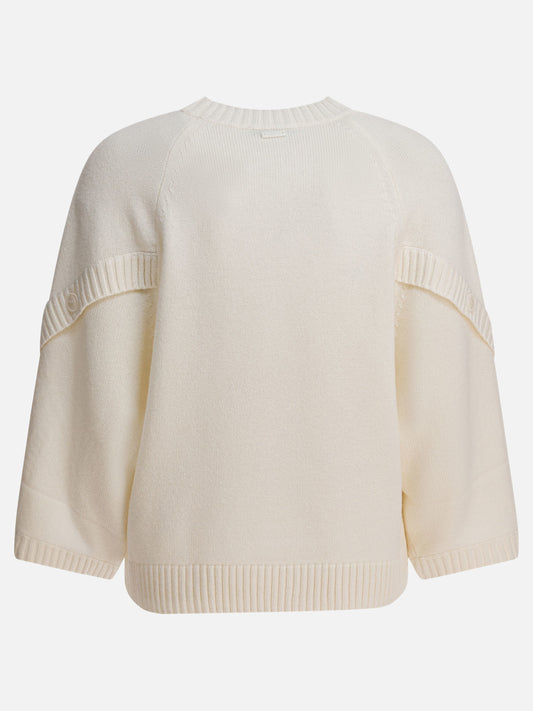 Crewneck sweaters Solid colour White - Max Mara Women | PLP | VIETTI Online Store | 2