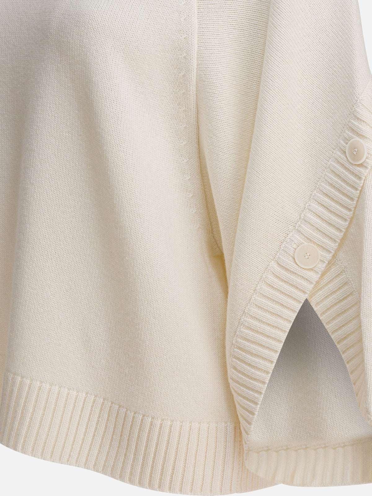 Max Mara Wool and cashmere over sweater White