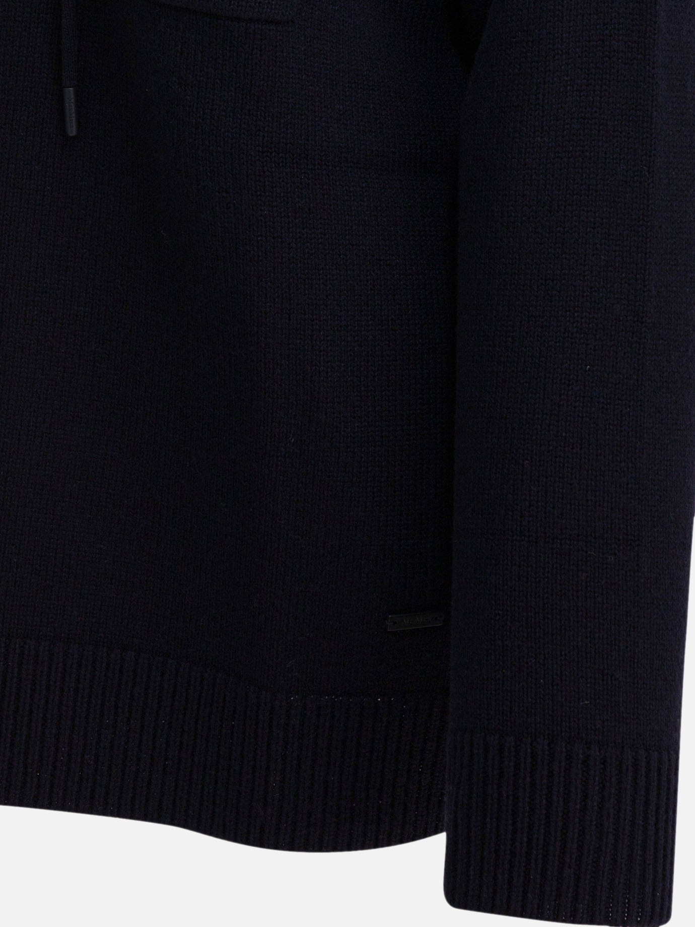 Maglioni con cappuccio Solid colour Blu - Max Mara Donna | PDP | VIETTI Online Store | Zoom-Modal_4