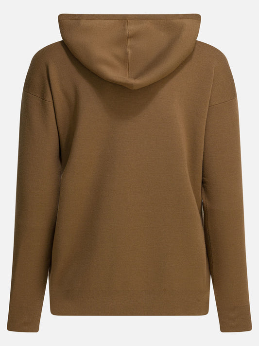 Hooded sweaters Solid colour Brown - Max Mara Women | PLP | VIETTI Online Store | 2