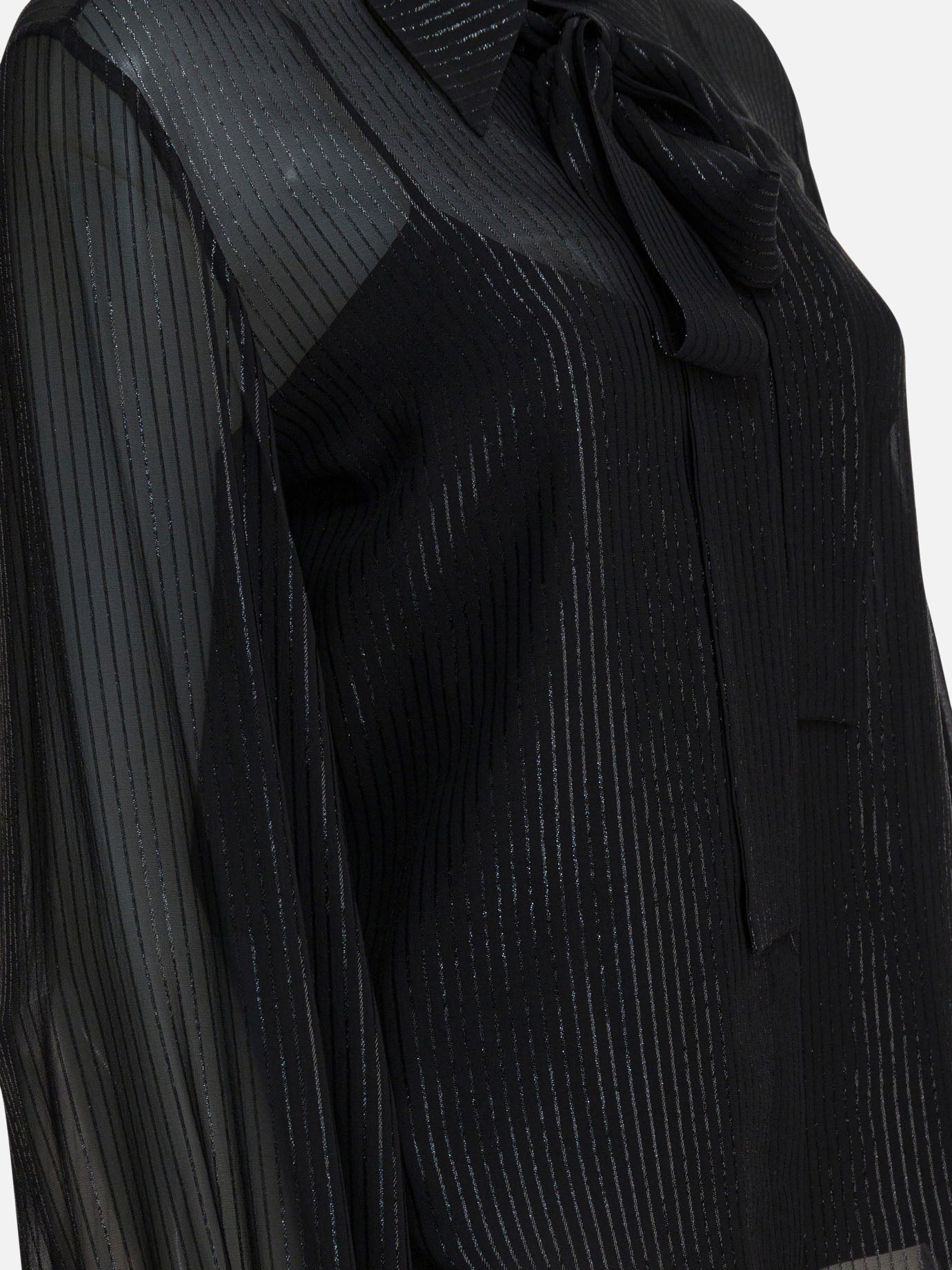 Casual shirts Striped Black - Max Mara Pianoforte Women | PDP | VIETTI Online Store | Zoom-Modal_4