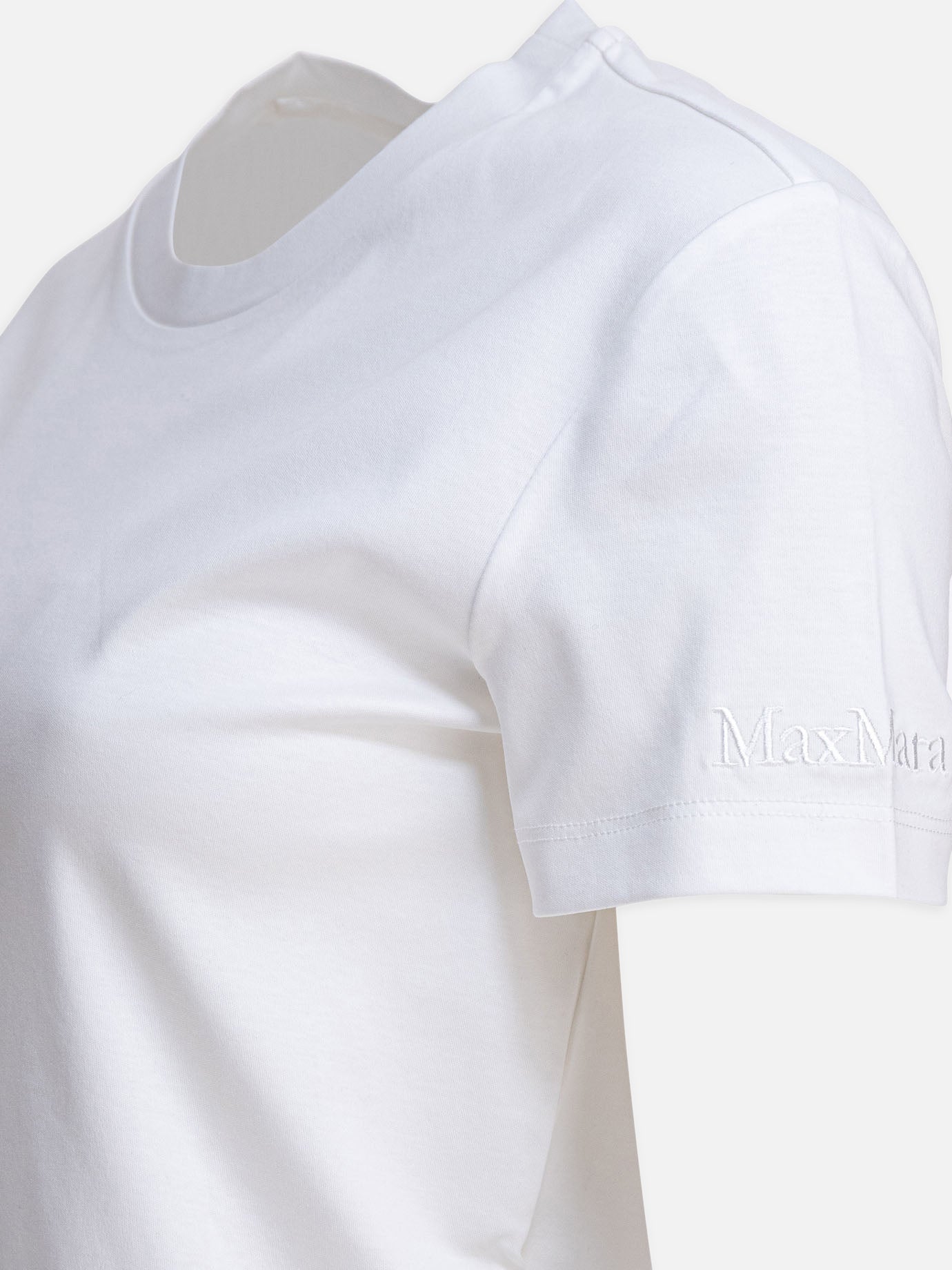 Crewneck t-shirts Logo White - Max Mara Pure Women | PDP | VIETTI Online Store | Zoom-Modal_4