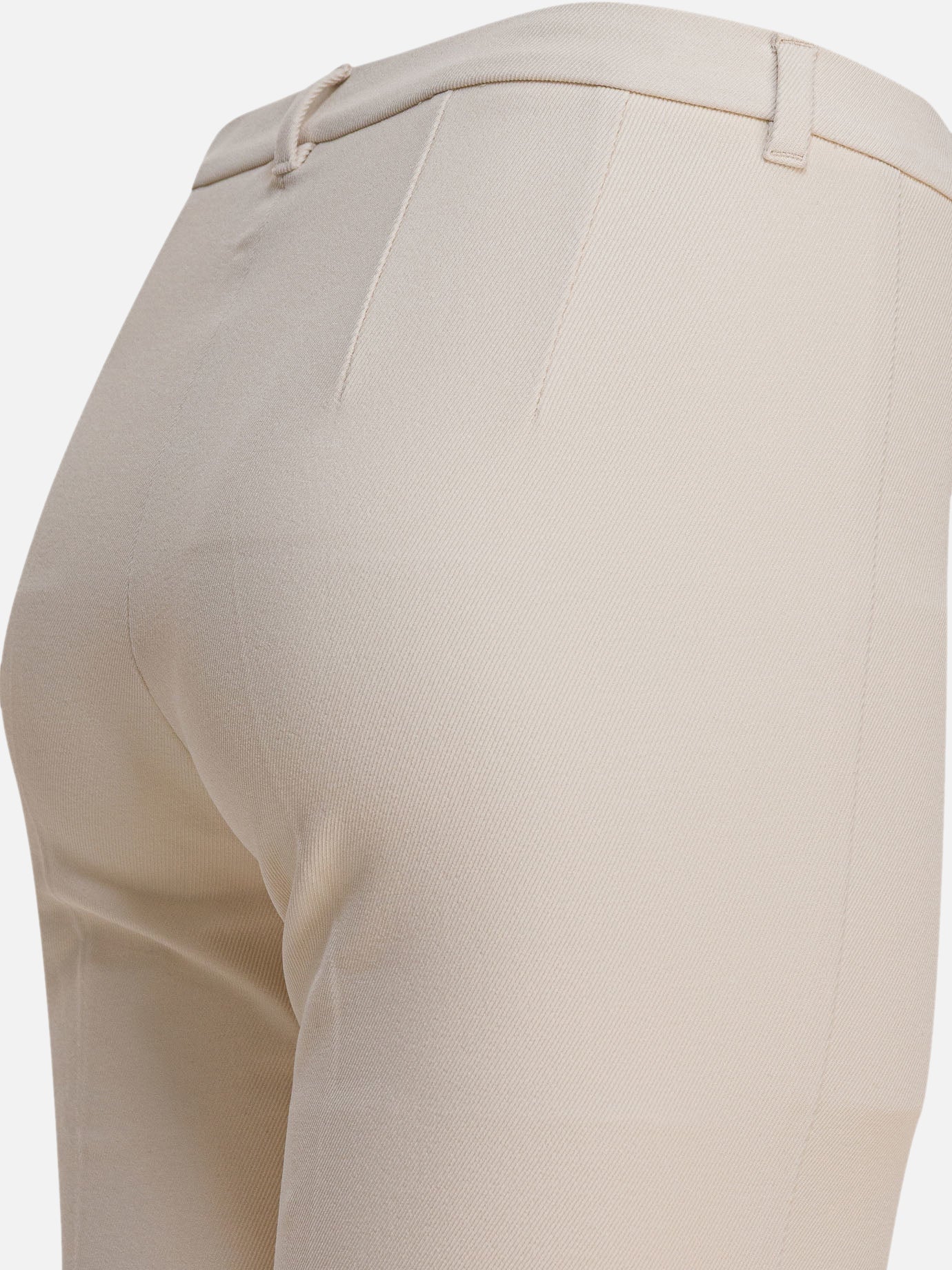 Leisure trousers Solid colour White - Max Mara S Women | PDP | VIETTI Online Store | Zoom-Modal_4