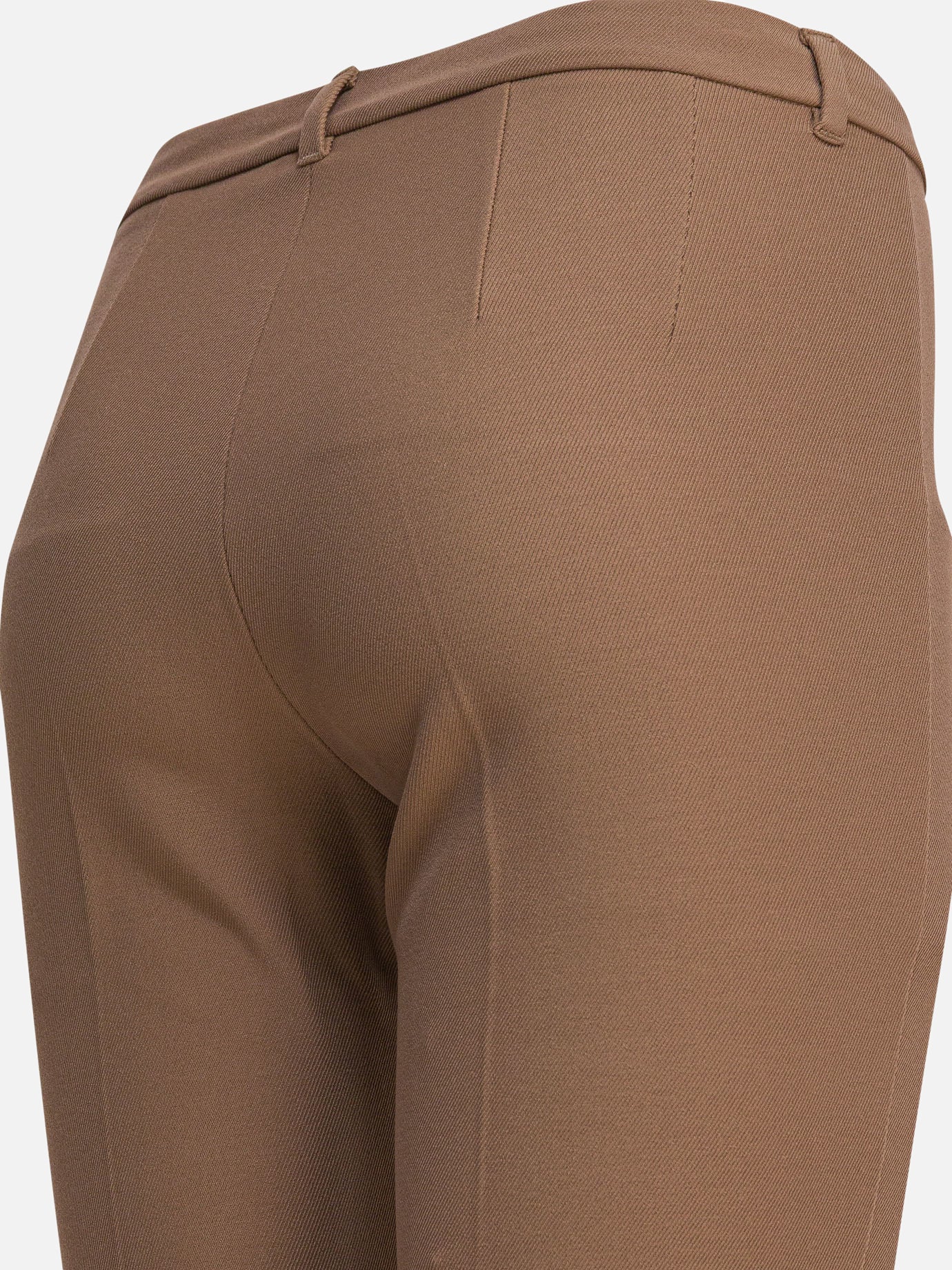 Leisure trousers Solid colour Brown - Max Mara S Women | PDP | VIETTI Online Store | Zoom-Modal_4