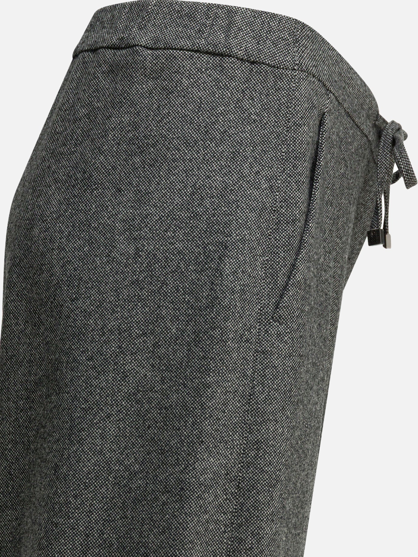 Leisure trousers Solid colour Grey - Max Mara S Women | PDP | VIETTI Online Store | Zoom-Modal_4