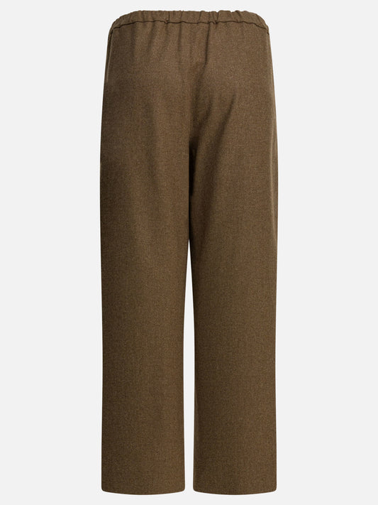 Leisure trousers Solid colour Beige - Max Mara S Women | PLP | VIETTI Online Store | 2