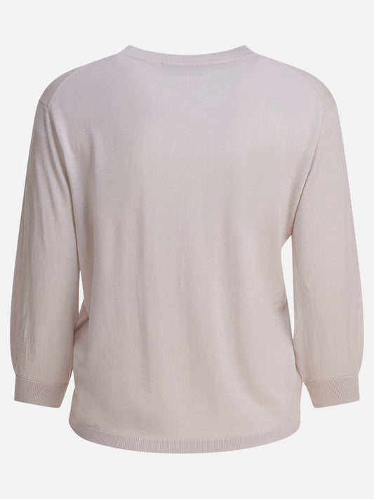 Crewneck sweaters Solid colour Grey - Max Mara S Women | PLP | VIETTI Online Store | 2