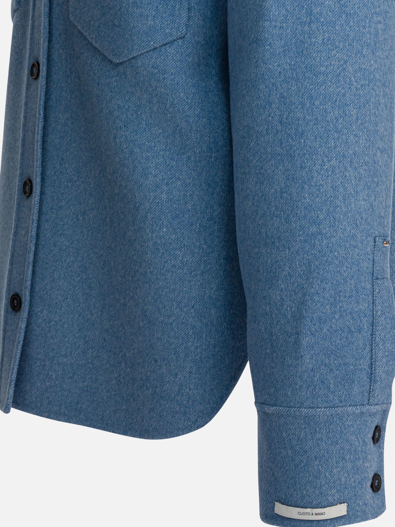 Overshirt jackets Solid colour Light blue - Max Mara Sportmax Women | PDP | VIETTI Online Store | Zoom-Modal_4