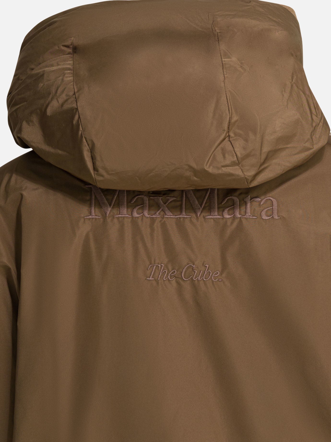 Piumini corti Solid colour Marrone - Max Mara The Cube Donna | PDP | VIETTI Online Store | Zoom-Modal_6