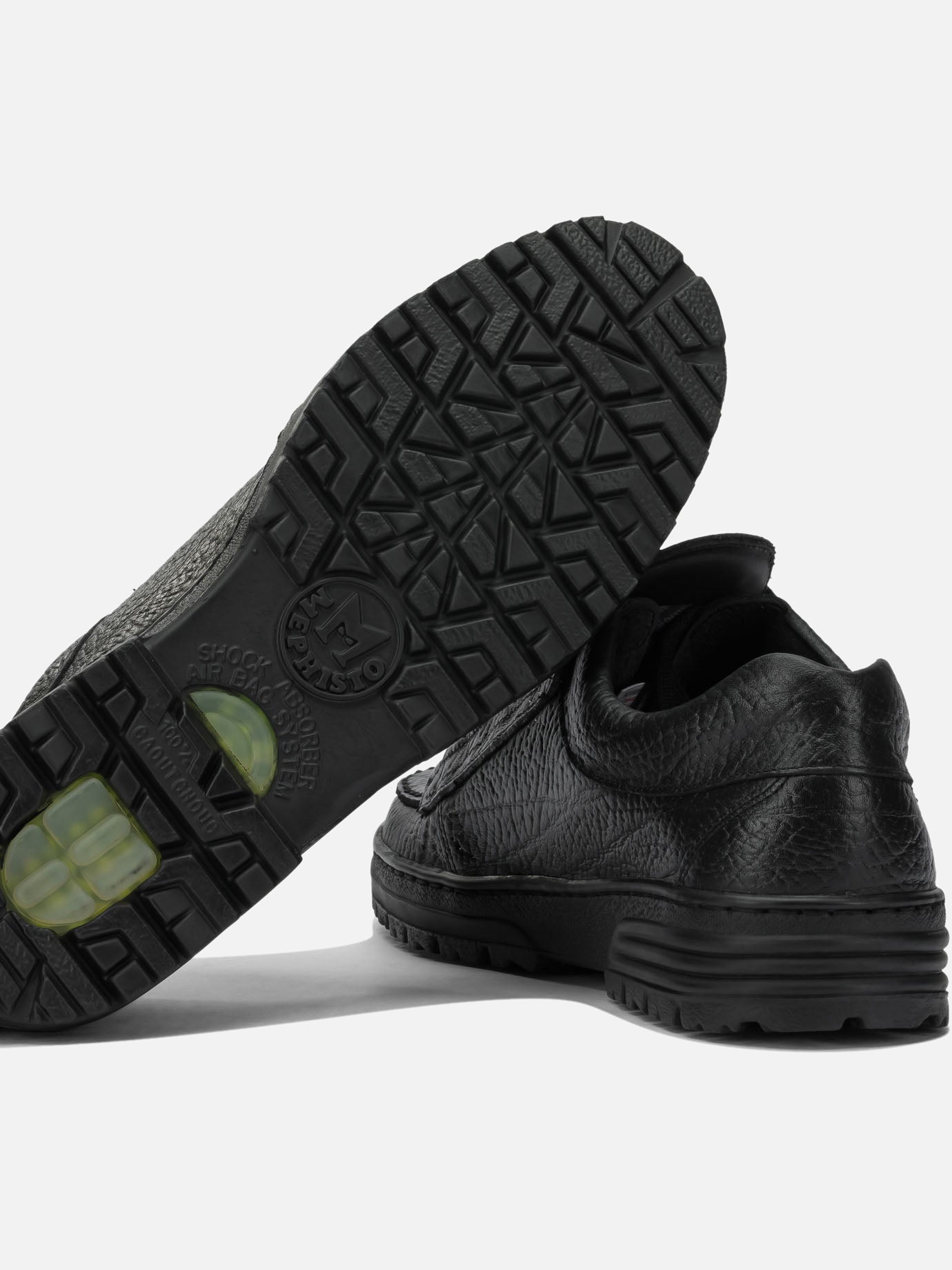 Low top sneakers 100% leather - 100% fabric - 100% rubber Black - Mephisto Men | PDP | VIETTI Online Store | Zoom-Modal_5