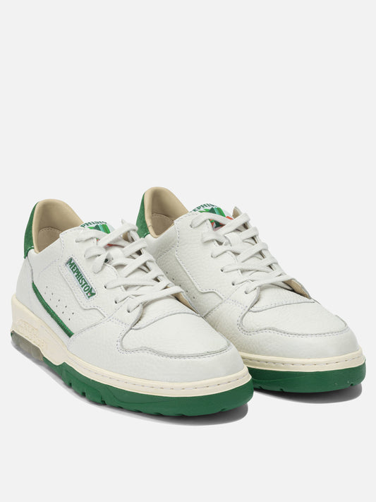 Low top sneakers 100% leather White - Mephisto Men | PLP | VIETTI Online Store | 2