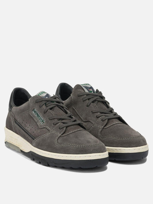 Low top sneakers 100% leather - 100% rubber Grey - Mephisto Men | PLP | VIETTI Online Store | 2