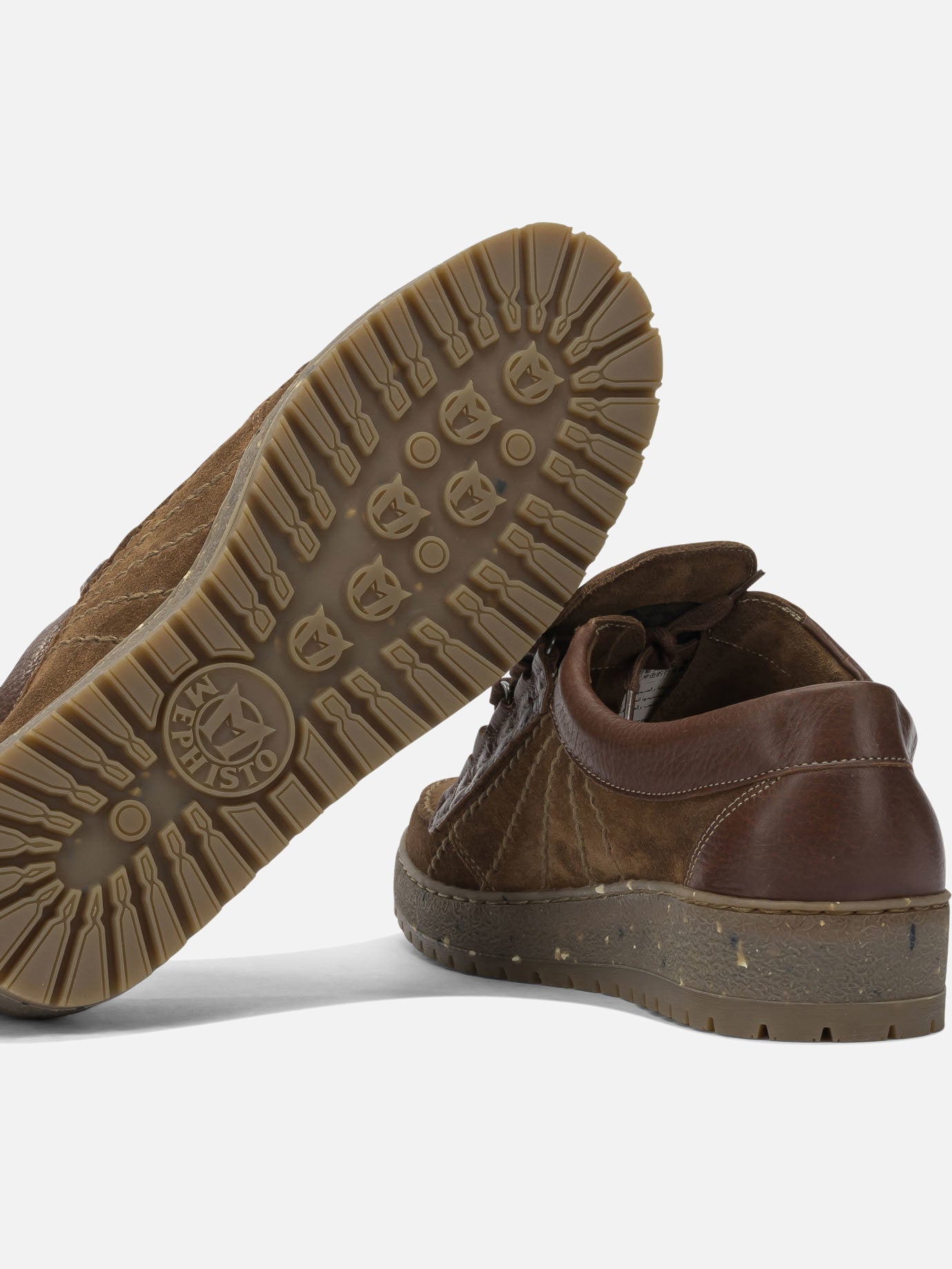Low top sneakers 100% leather - 100% rubber Brown - Mephisto Men | PDP | VIETTI Online Store | Zoom-Modal_5