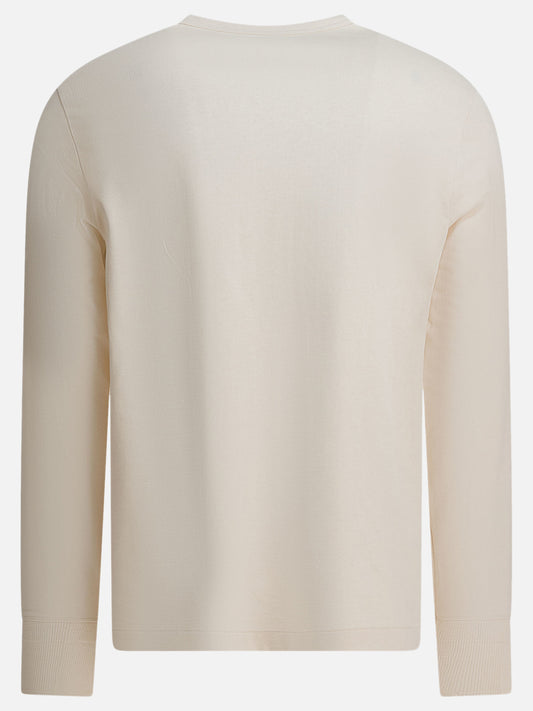 Henley t-shirts Solid colour White - Merz b. Schwanen Men | PLP | VIETTI Online Store | 2