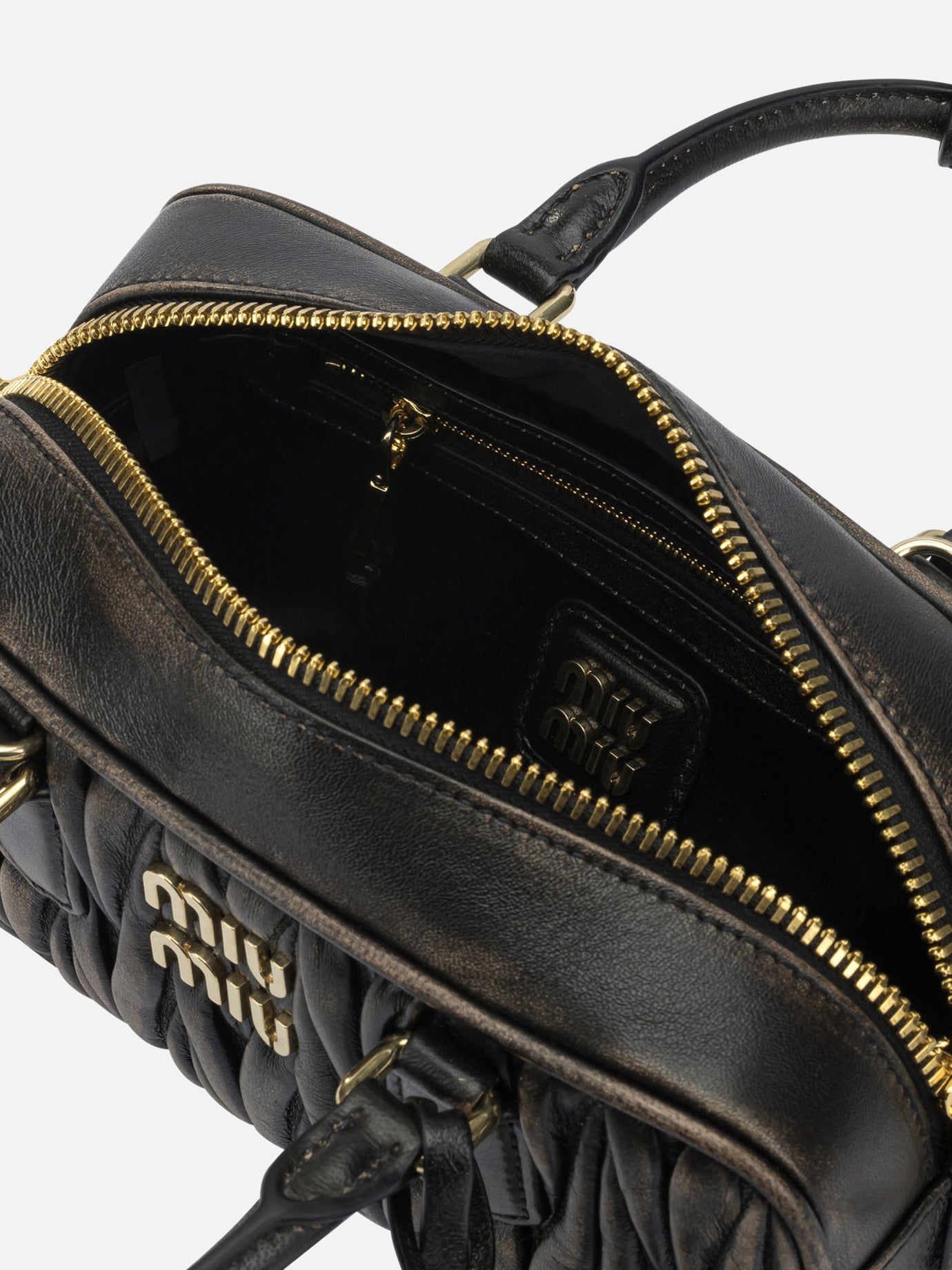 Borse piccole 100% lamb leather Marrone - Miu Miu Donna | PDP | VIETTI Online Store | Zoom-Modal_5