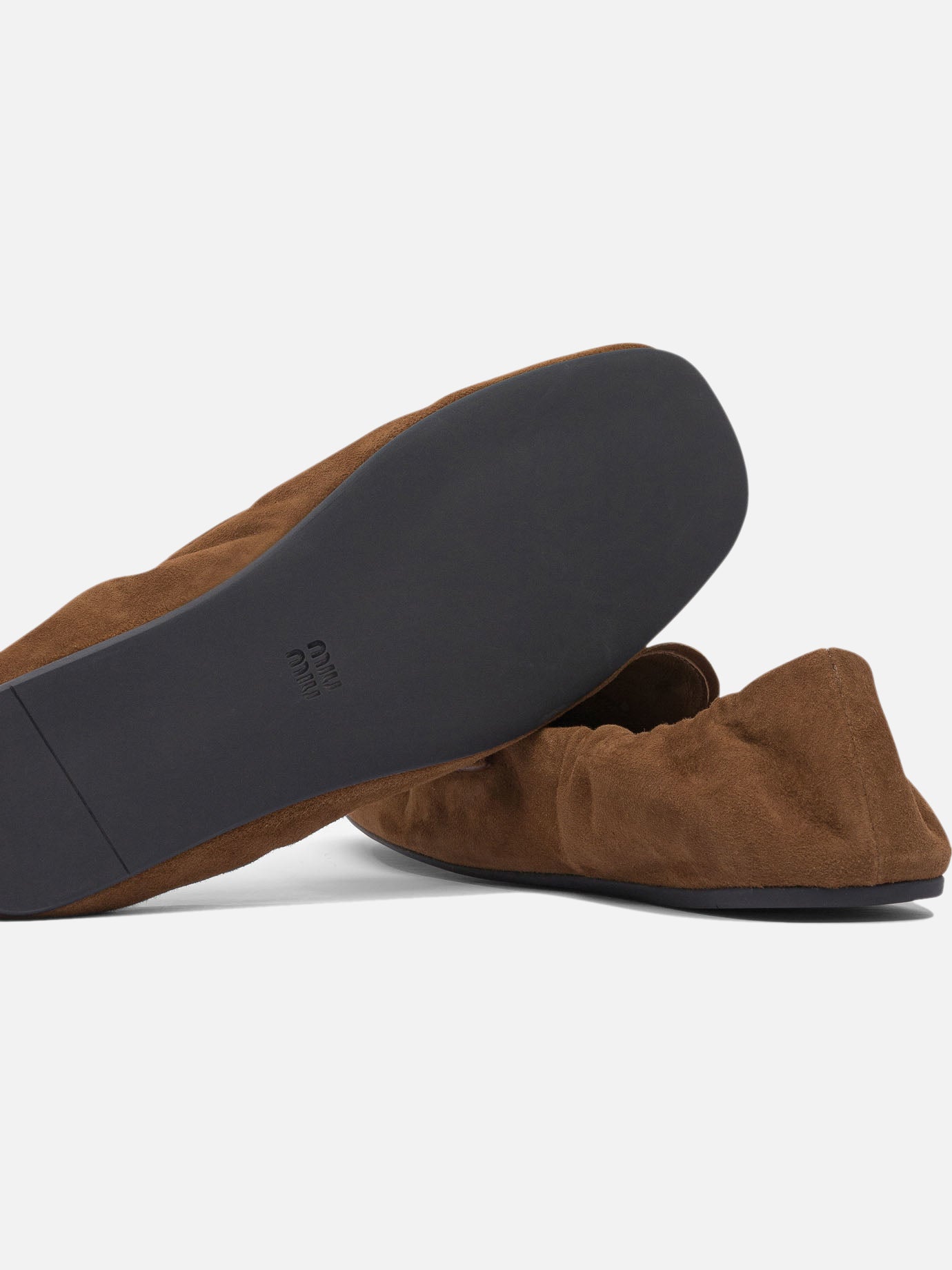 Loafers 100% lamb leather - 100% rubber Brown - Miu Miu Women | PDP | VIETTI Online Store | Zoom-Modal_5