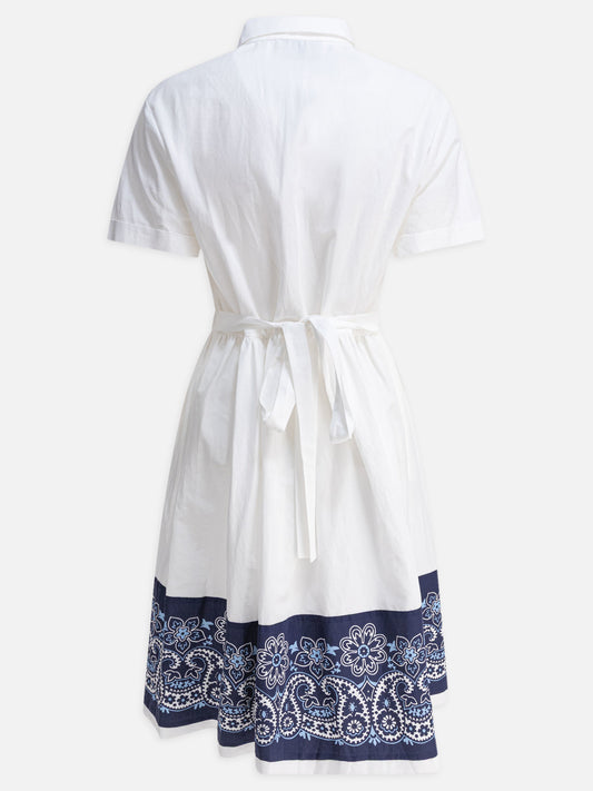 Abiti midi Paisley Bianco - Miu Miu Donna | PLP | VIETTI Online Store | 2