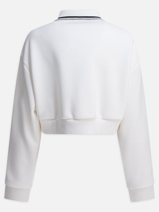 Quilted & Utility Jackets Logo White - Miu Miu Women | PLP | VIETTI Online Store | 2