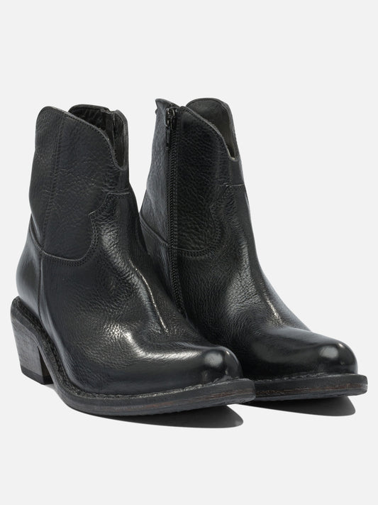 Cowboy 100% leather - 80% rubber 20% leather Black - Moma Women | PLP | VIETTI Online Store | 2