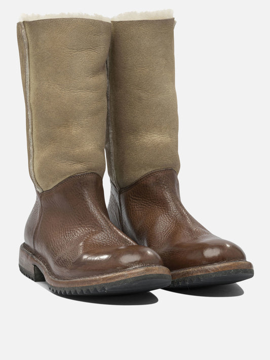 Zipped boots 100% leather - 100% rubber Brown - Moma Women | PLP | VIETTI Online Store | 2