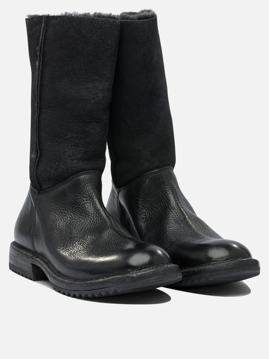 Zipped boots 100% leather - 100% rubber Black - Moma Women | PLP | VIETTI Online Store | 2