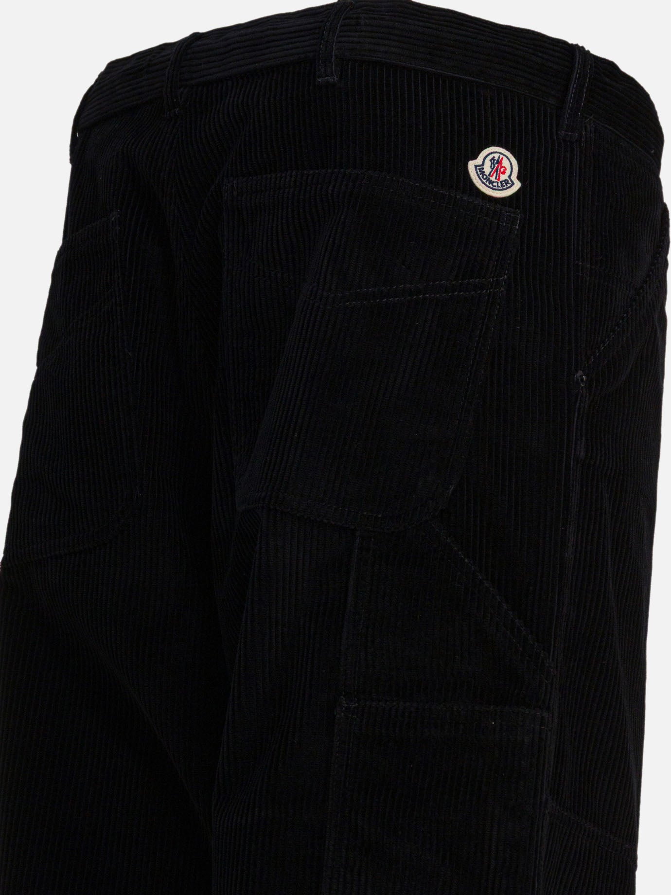 Leisure trousers Solid colour Black - Moncler Men | PDP | VIETTI Online Store | Zoom-Modal_4