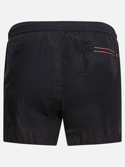 Short da mare Logo Nero - Moncler Uomo | PLP | VIETTI Online Store | 2