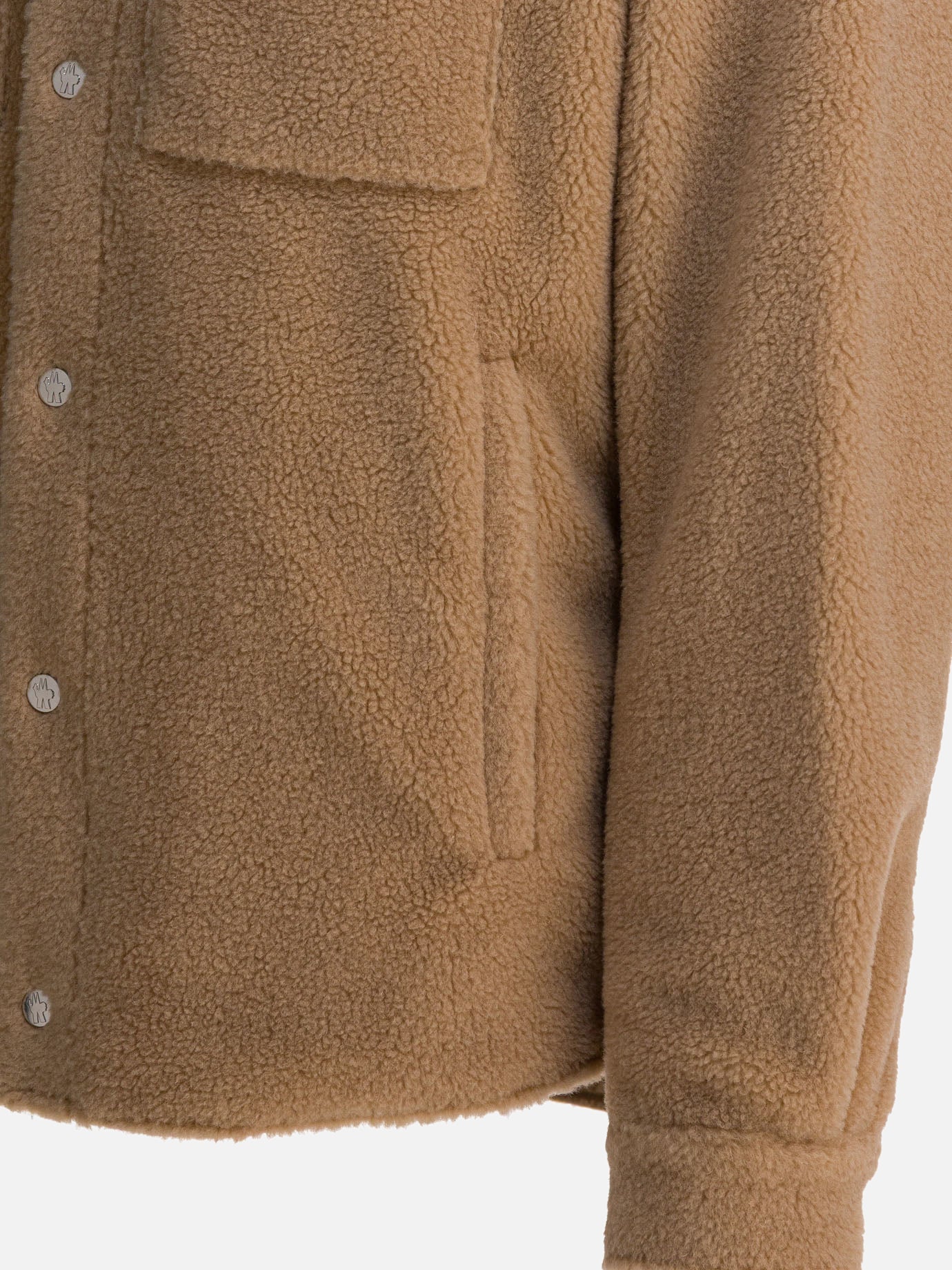 Giacche overshirt Logo Beige - Moncler Uomo | PDP | VIETTI Online Store | Zoom-Modal_4