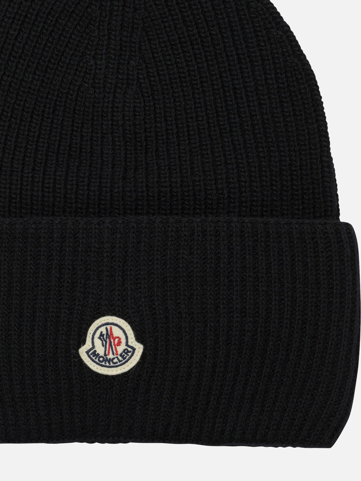 Moncler Wool beanie Black