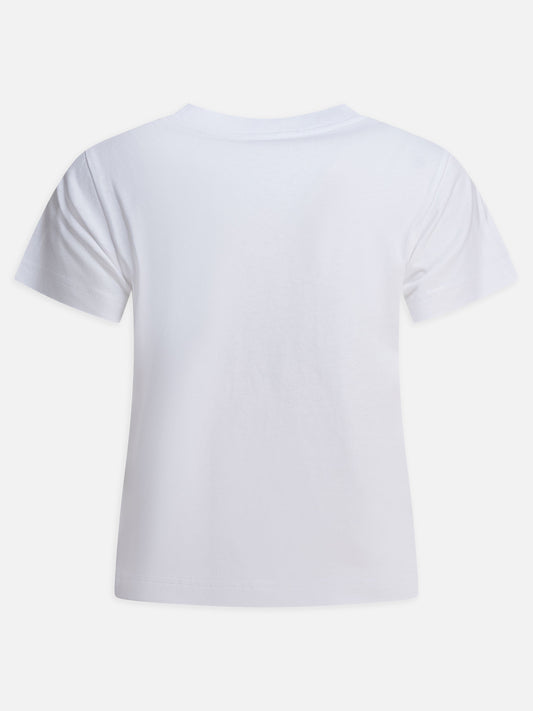 Crewneck t-shirts Logo White - Moncler Women | PLP | VIETTI Online Store | 2
