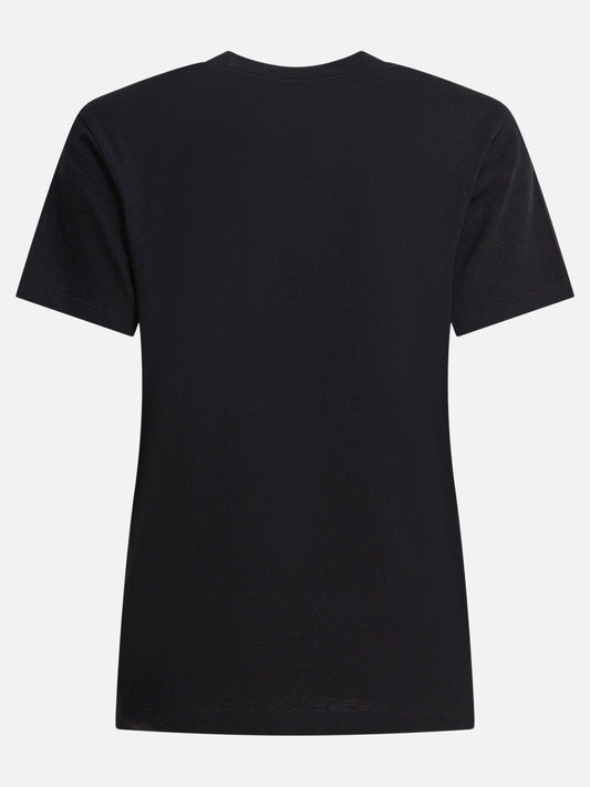 Crewneck t-shirts Logo Black - Moncler Women | PLP | VIETTI Online Store | 2