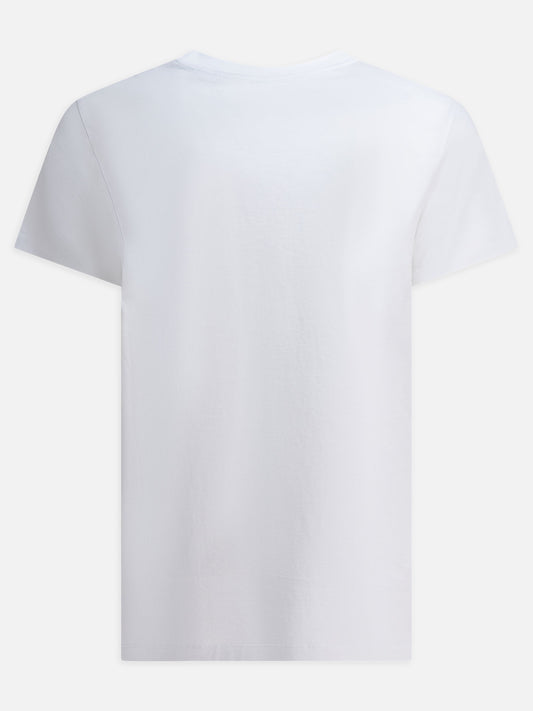 Crewneck t-shirts Logo White - Moncler Men | PLP | VIETTI Online Store | 2