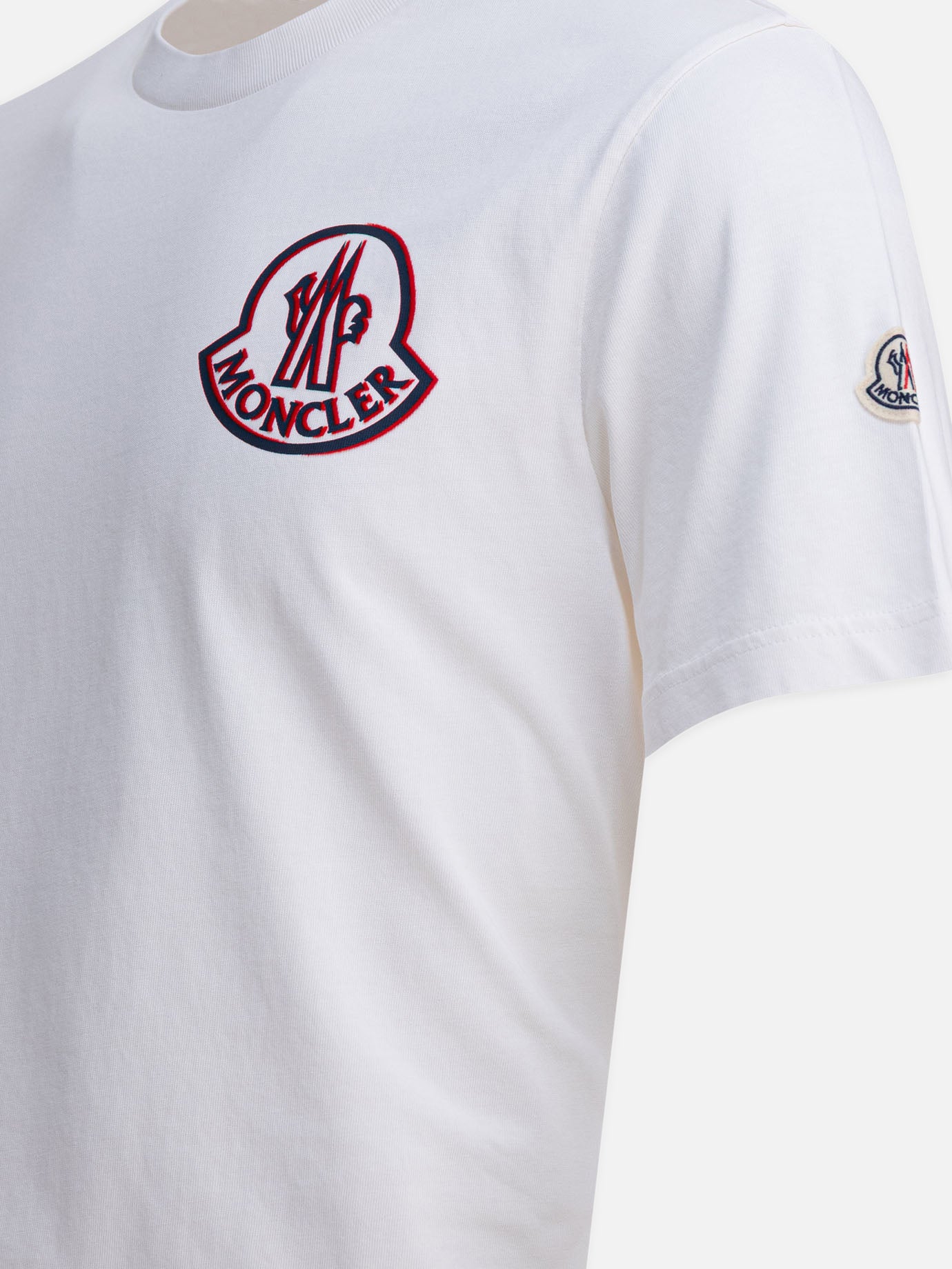 Crewneck t-shirts Logo White - Moncler Men | PDP | VIETTI Online Store | Zoom-Modal_4