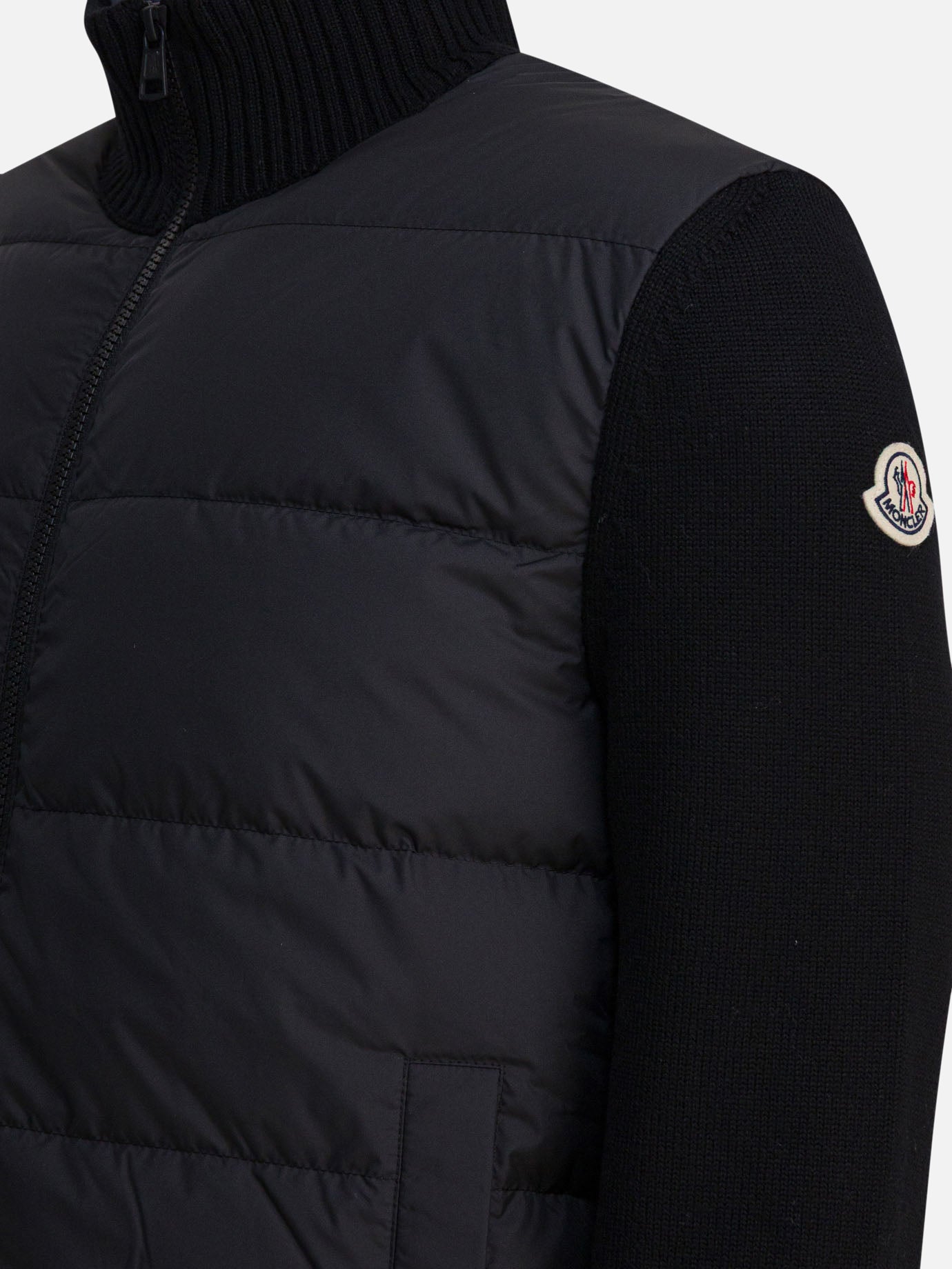 Giacche leggere & Trapuntate Logo Nero - Moncler Uomo | PDP | VIETTI Online Store | Zoom-Modal_4