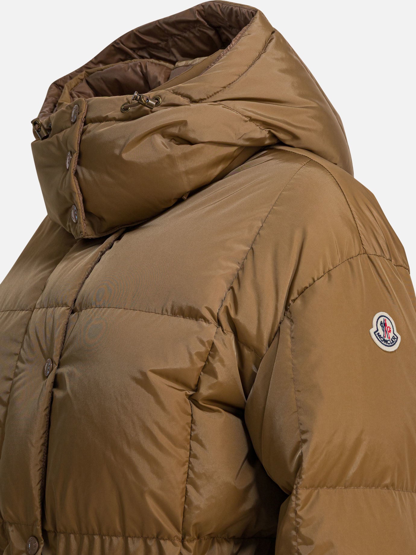 Down jackets Logo Beige - Moncler Women | PDP | VIETTI Online Store | Zoom-Modal_4