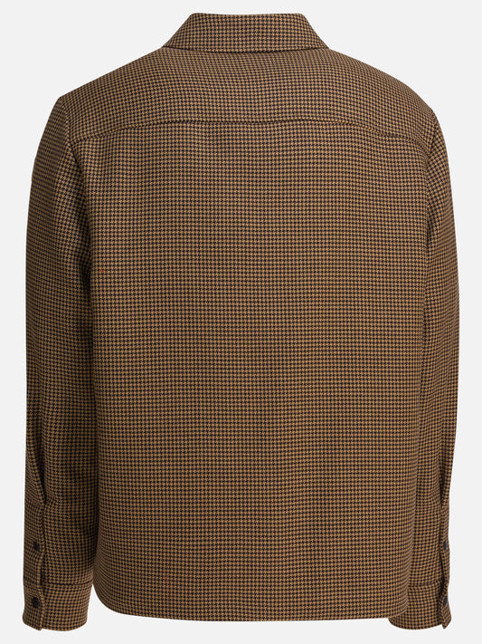 Down jackets Houndstooth Brown - Moncler Men | PLP | VIETTI Online Store | 2