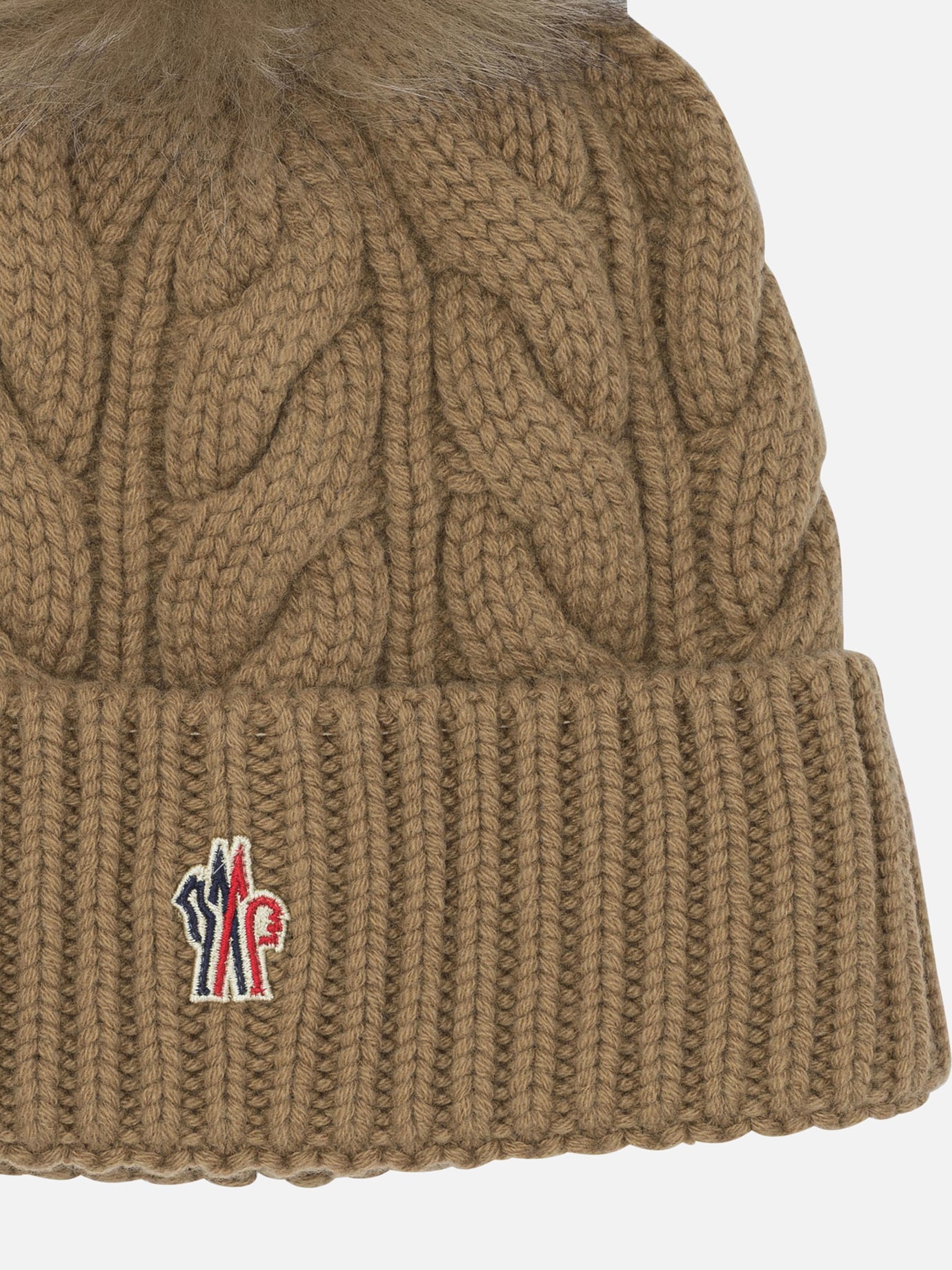 Berretti Logo Beige - Moncler Grenoble Donna | PDP | VIETTI Online Store | Zoom-Modal_3