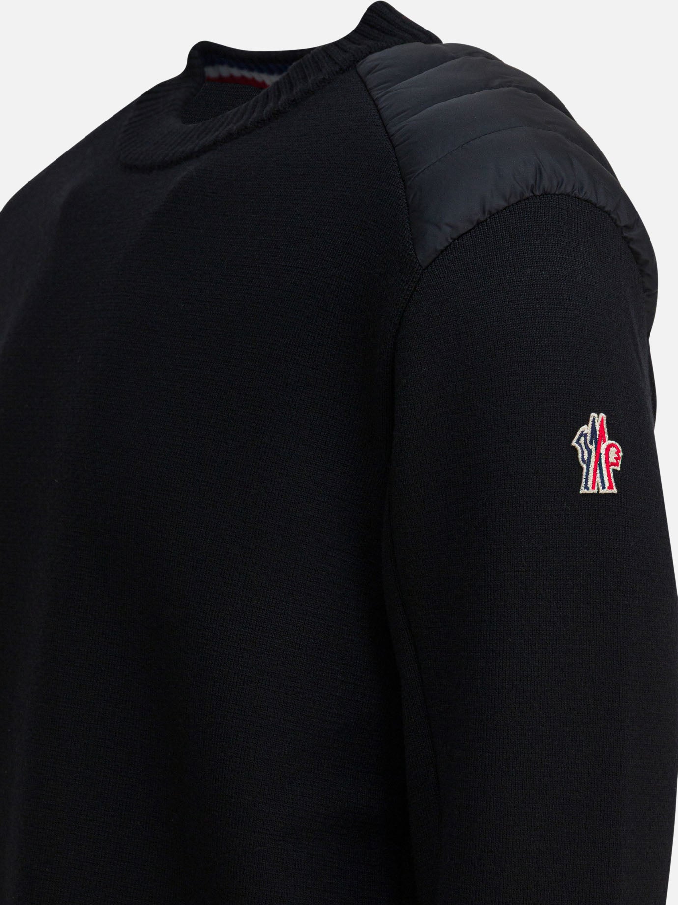 Maglioni girocollo Logo Blu - Moncler Grenoble Uomo | PDP | VIETTI Online Store | Zoom-Modal_4