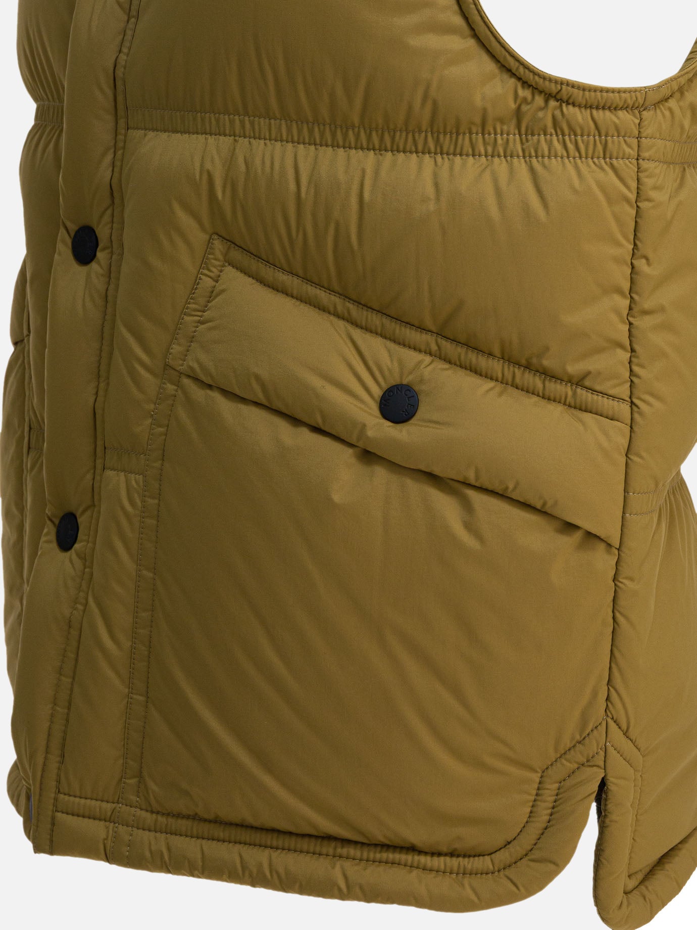Giacche smanicate Logo Beige - Moncler Grenoble Uomo | PDP | VIETTI Online Store | Zoom-Modal_4